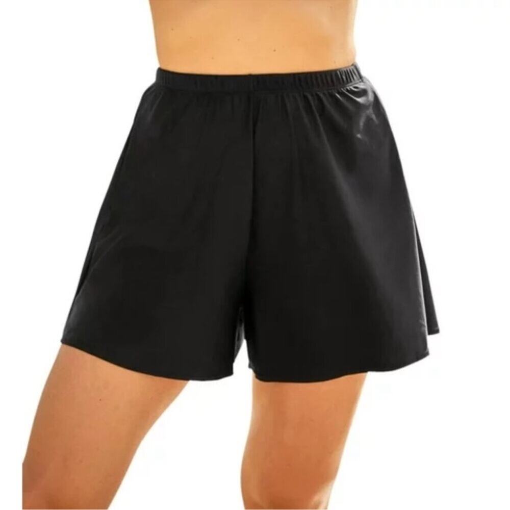 Swimsuits For All Loose Fit Swim Shorts with Built In Brief